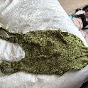 Hunza G Olive Green Swimsuit